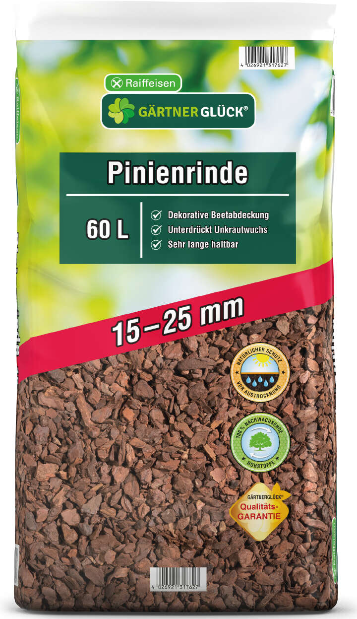 GÄRTNERGLÜCK Pinienrinde 15-25 mm
